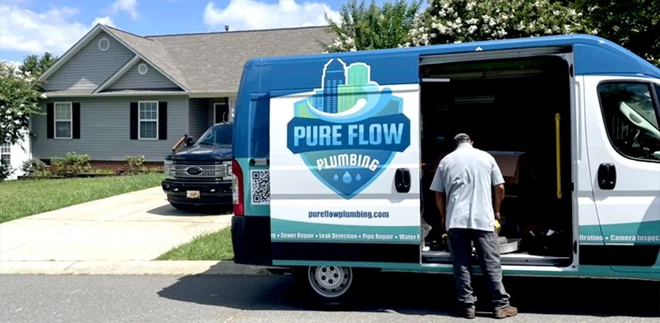 Pure Flow service van Pure Flow service van