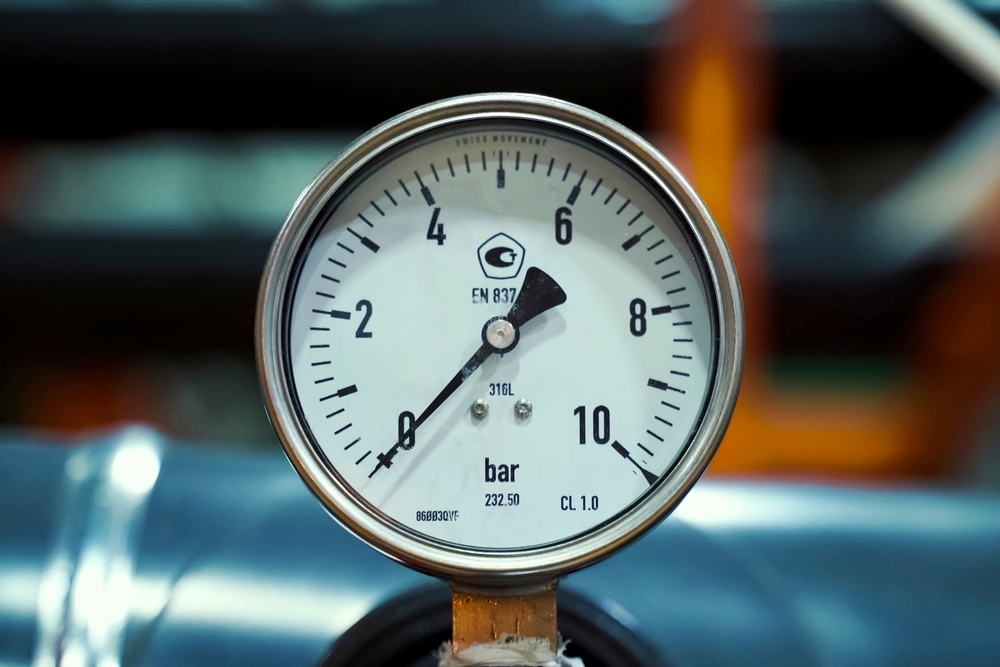 hydro jetting pressure gauge