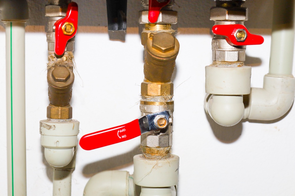 water shut off valve