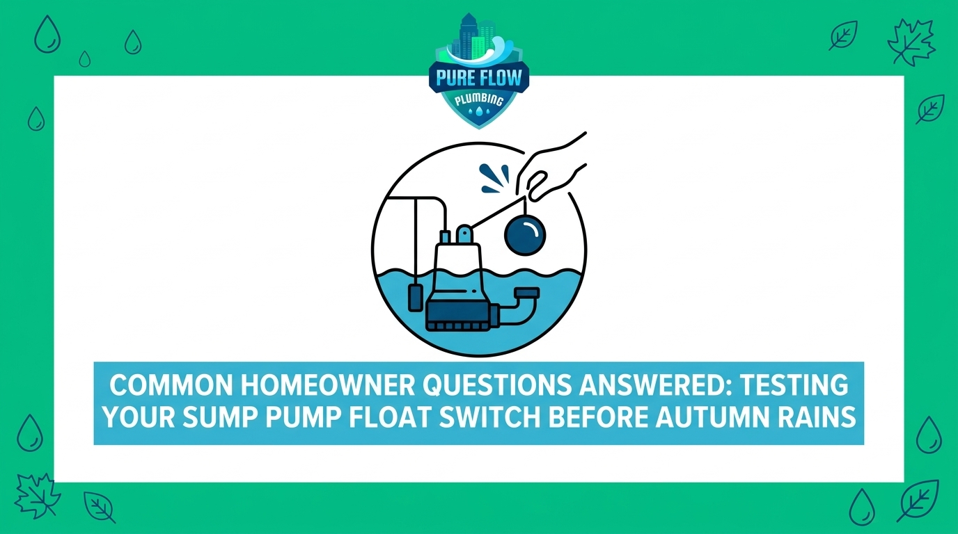 Common Homeowner Questions Answered: Testing Your Sump Pump Float Switch Before Autumn Rains — featured image